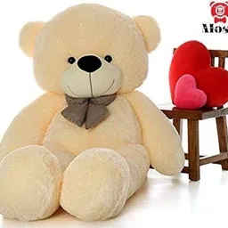 mosu Teddy Bears for Kids, Cute Teddy Bear for Girls, Sweet Teddy Bear 4 Feet, Coffee - 48 inch image 4