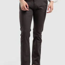 Crocodile Men Slim Fit Chinos Trousers-image-59