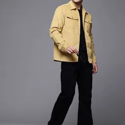 Allen Solly Pure Cotton Corduroy Finish Tailored Jacket image 4