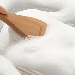 HOUSE OF QUIRK Beige Striped Rectangular Bath Rug image 5