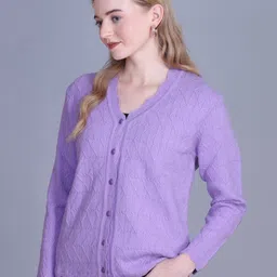 GLAMAZE Women Woollen Cardigan image 4