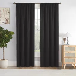 homemonde 213.36 cm (7 ft) Door Polyester Blackout Curtain (Pack Of 2)-picture-27