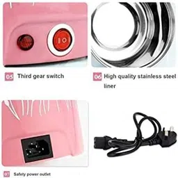 modexaglobal Electric Multi Cooker Kettle Concealed Multifunction Cooking Pot Noodle Maker Egg Roll Maker, Egg Boiler, Egg Cooker, Rice Cooker, Food Steamer image 4