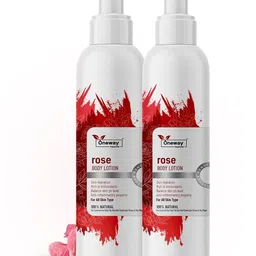 Oneway Happiness Set Of 2 Rose Lightening & Hydrating Body Lotion - 200 ml Each-picture-18