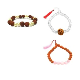 Divine souvenirs Unisex Set Of 3 Elasticated Bracelets-picture-46