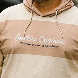 AUSTIVO Men Colourblocked Hooded Sweatshirt image 3