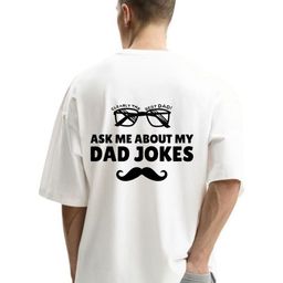 Fashnobic Men Typography Printed Round Neck Cotton Oversized T-shirt-picture-36