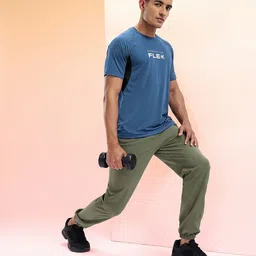 HRX by Hrithik Roshan Typography Printed Training T-shirt image 5