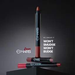 MARS Smudge Proof Long Lasting Butter Smooth Lip Crayon 3.5g - I Am Romantic 22 image 5