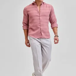 Snitch Men Smart Slim Fit Opaque Casual Shirt image 5