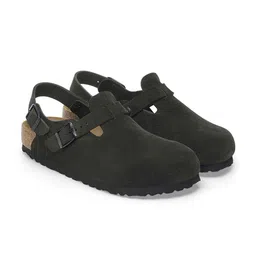 Birkenstock Tokio Ii Unisex Black Narrow Width Backstrap Clogs-image-73