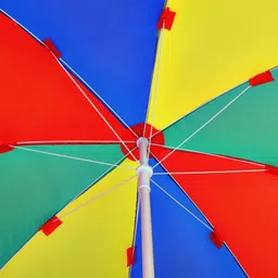 bluebuds 6 Feet Without Stand For Advertising And Sun Protection Umbrella image 3