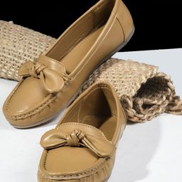 Try Me Women Round Toe Comfort Insole Loafers-picture-13