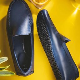 yoho Men Leather Lightweight Loafers-picture-40