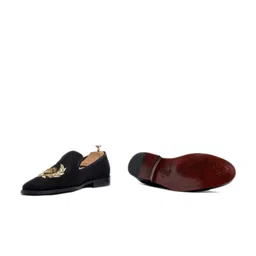 GRIFFIN Men Embroidered Latex Lined Loafers image 5