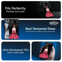 QRIOH Quirky Printed Samsung Galaxy S22 Back Case Mobile Accessories image 3