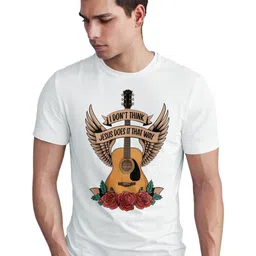 Seekbuylove Men Bio Finish Graphic Printed Pure Cotton T-shirt image 2