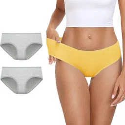 Diving Deep Women Plus Size Pack of 3 Hipster Briefs-picture-29