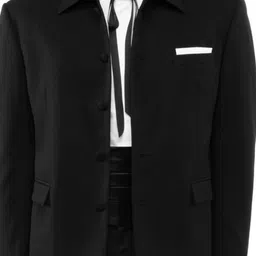 SDS By Kushal Shah Men Crop Open Front Jacket image 5