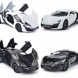 galactic 1:32 Lykan Hypersport Best Diecast Metal Pullback Frictin powr Toy car for Kids Best Gifts Toys for Kids Boys - Lykan Hypersport (FF 7) ( Available 1 Design Sending) (Multicolor, Pack of: 1) image 4