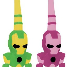 yunicron max Robot Style Kids Toothbrush with Tongue Cleaner (Pack of 2) Extra Soft Toothbrush-picture-21