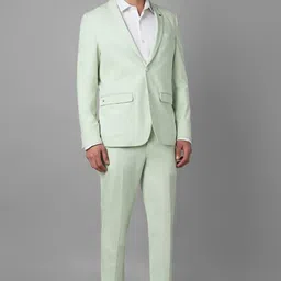louis philippe Men Two Piece Suit Solid Suit image 4