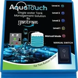 Yantram Fully Automatic Water tank manager & level indicator (Wired & 2 Button Starter) Wired Sensor Security System image 4