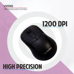 zebion 46.99 cm (18.5 inch) Full HD TN Panel Monitor (HDMI & VGA Input, Max Resolution 1366 X 768 and Viking Keyboard & Mouse Combo) image 4