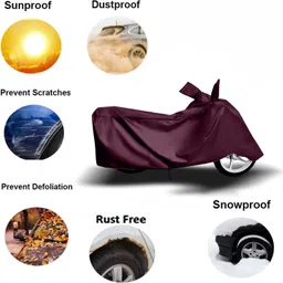 deepshakshi automotive Waterproof Two Wheeler Cover for JAWA image 4