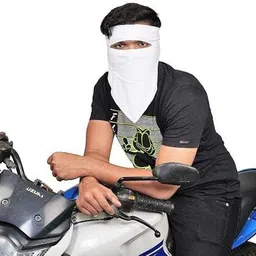 vashramvila Reusable Cotton Face Mask for Bikers – Dust & Pollution Protection Party Mask Diving Mask image 2