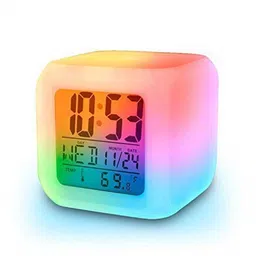 amigos store Digital Multicolor Clock-picture-22