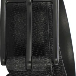 louis philippe Men Formal Black Artificial Leather Belt image 5