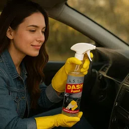 a s auto Liquid Car Polish for Dashboard image 4