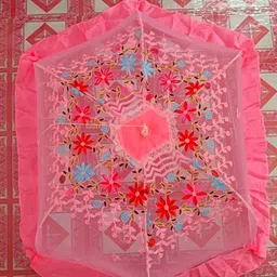 skofficial This is premium quality baby mosquito net And This is a new arrival on filpkart Fibre Washable Kids Mosquito Net-picture-24