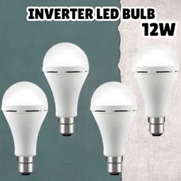 sacro (Emergency Inverter Blub) charging 12W LED Bulb for Extended Lighting_Pack_4E419 4 hrs Bulb Emergency Light image 1