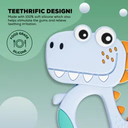 baybee Silicone Teether for Baby, BPA Free 100% Food Grade Silicone Teether for Babies Teether image 2