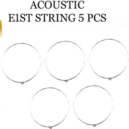 house of common Acoustic ACOUSTIC E1ST STRING 5 PCS MDCL A37 Guitar String-picture-15