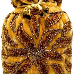 Women Yellow Potli-image-17