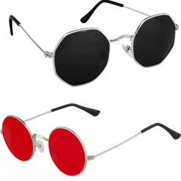 shade house UV Protection, Gradient Round Sunglasses (51) image 2