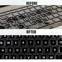 LUCKYY Universal Silicone 14" Keyboard Protector for 14" Laptop Keyboard0.17 Laptop Keyboard Skin image 4