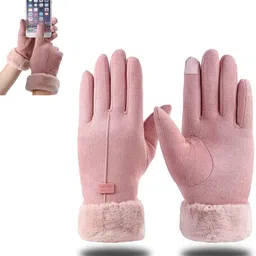 reffer Solid Winter Women Gloves-picture-14