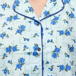 crown king garments Women Shirt & Pyjama set Multicolor Printed image 2