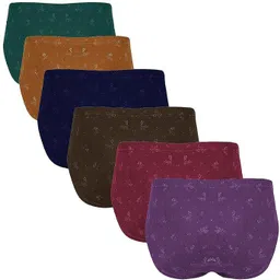 dixcy josh Pack of 6 Women Hipster Multicolor Panty image 2