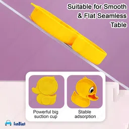 funblast Baby Feeding Set with Plate, Spoon, Fork and Sipper, Dinner Set, Kids Tableware - Silicone image 4