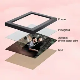 humtumcreation Acrylic Wall Photo Frame image 4