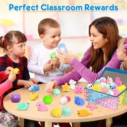 anabgi ANAB GI Mochi Squishy Toys 20PCS Animal Mini Squishies, Random - 2 cm image 5