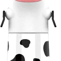 arizuul Cute Cow Cartoon Tritan Water Bottle – Anti-Leak Design for Kids 560 ml Water Bottle image 1