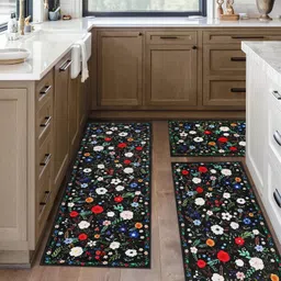 rrcrafts 51 cm X 150 Velvet Carpet image 2