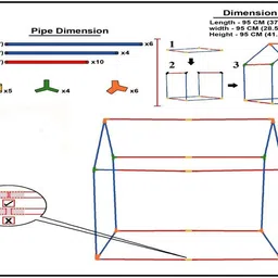 charvi enterprise kids play tent house 767 image 4