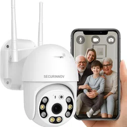 securinnov SECURINNOV Full Hd 1080p V380 Pro 360 Degree Two Way Audio Motion Detection Security Camera-picture-25